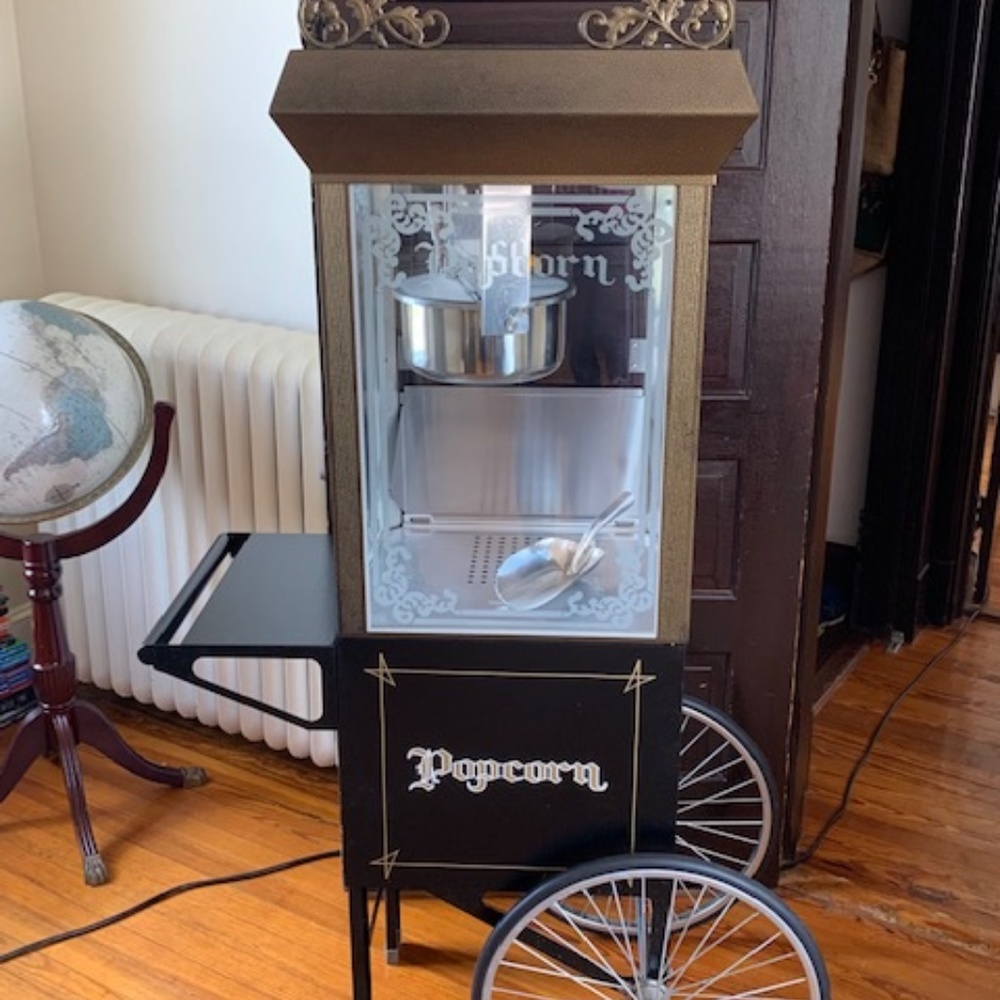 Frontgate Popcorn Popper w/ Cart